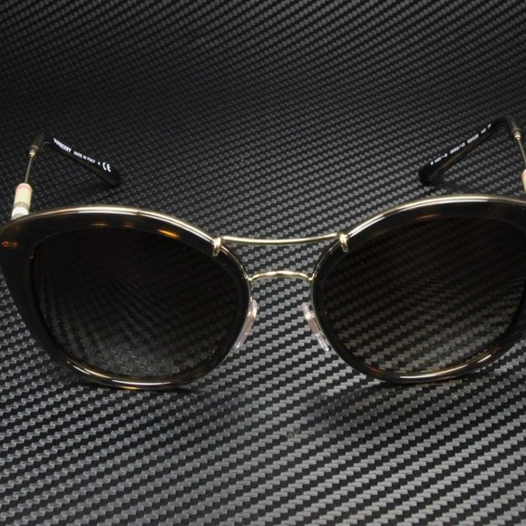 Burberry Dark Havana Gradient Women\'s Sunglasses
